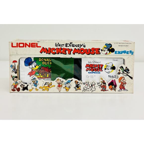Lionel Donald Duck Hi-Cube Box Car Walt Disney's Mickey Mouse Express 6-9662 - Picture 8 of 10
